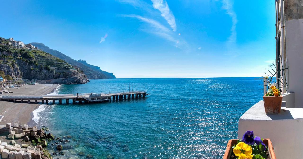 Il Nido Del Gabbiano Appartement Minori Buitenkant foto