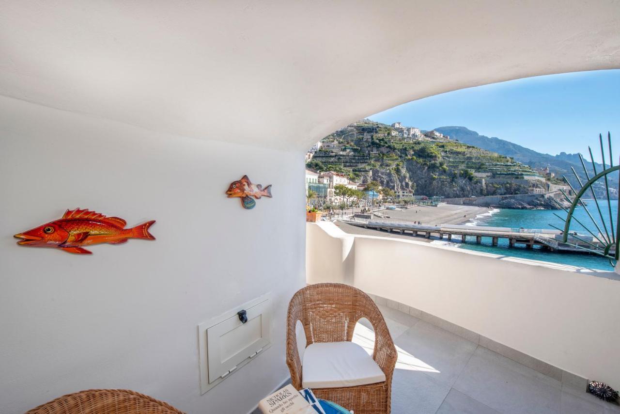 Il Nido Del Gabbiano Appartement Minori Buitenkant foto