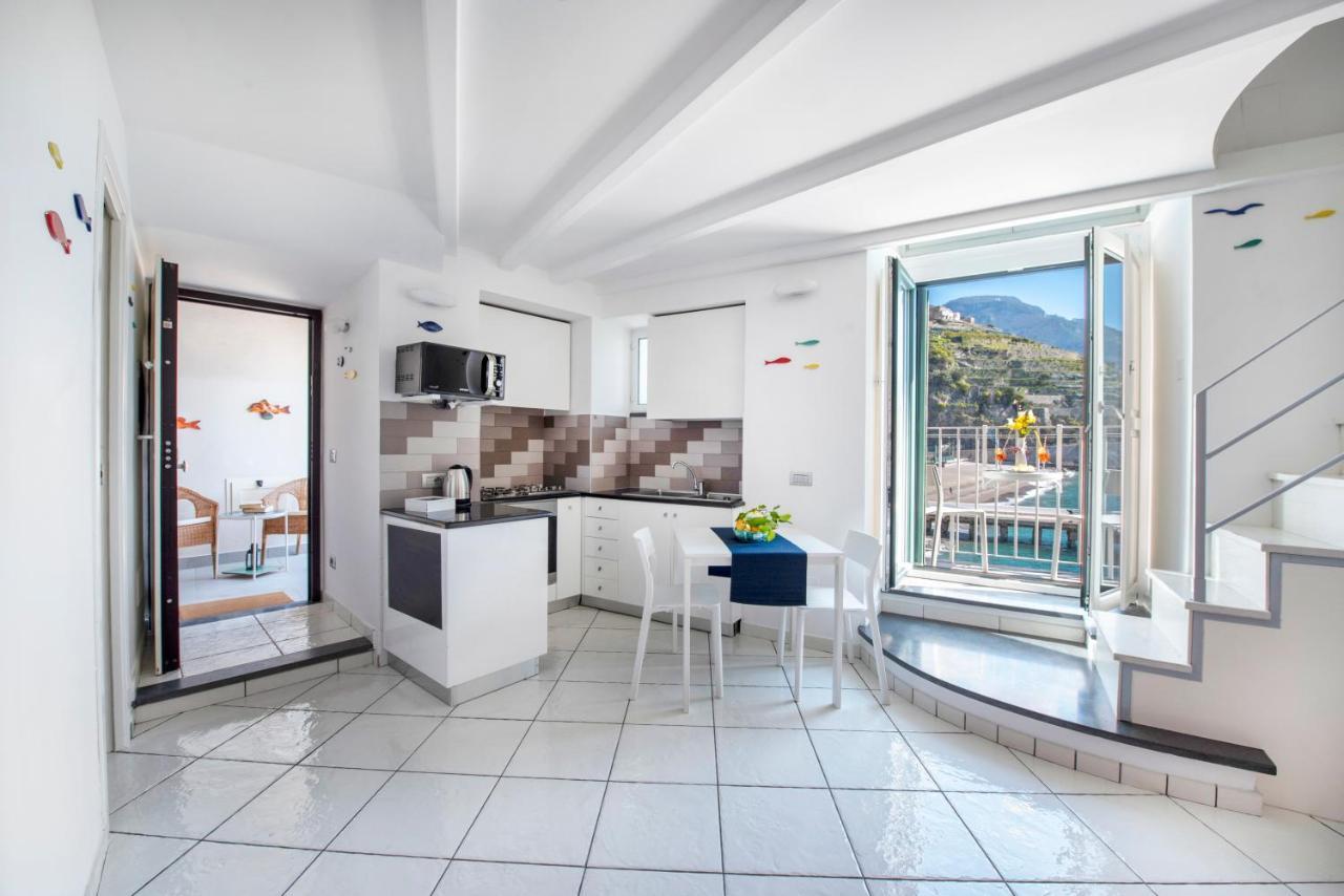 Il Nido Del Gabbiano Appartement Minori Buitenkant foto