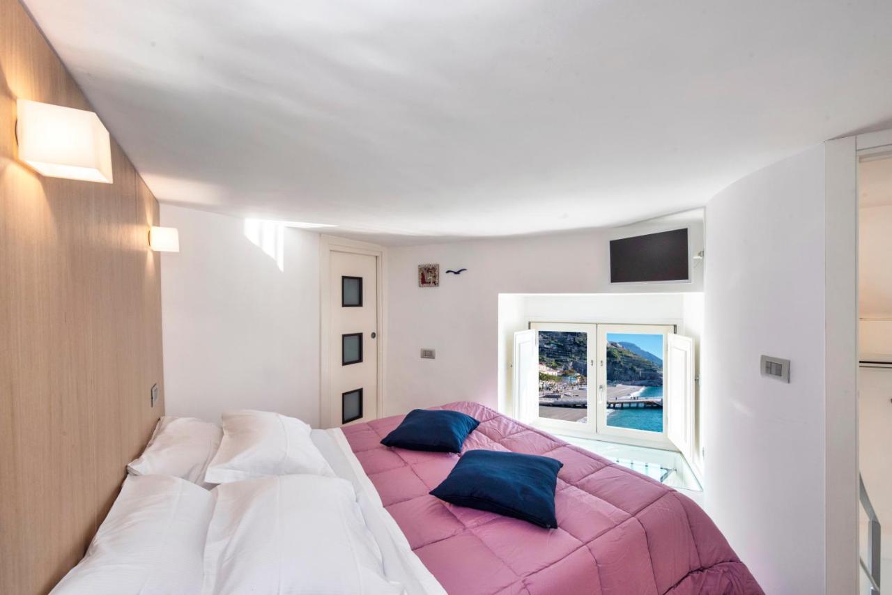 Il Nido Del Gabbiano Appartement Minori Buitenkant foto
